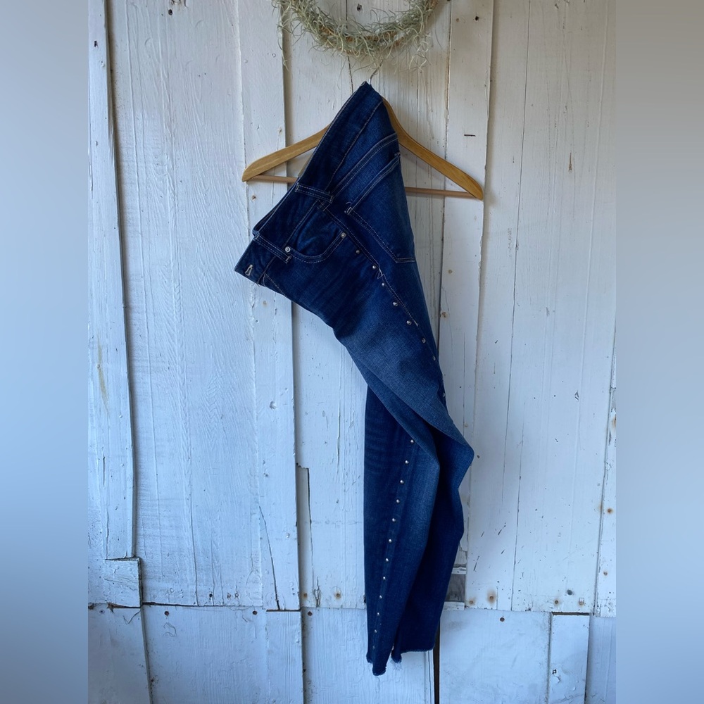 Ariat Women's Studded Skinny Jeans - Dark Blue